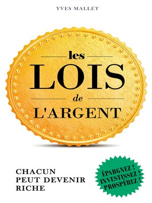 cover image of Les lois de l'argent